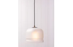 Woood Micah Hanglamp Glas Off White