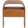 Woood Nachtkastje/bijzettafel Momo Hout Bruin