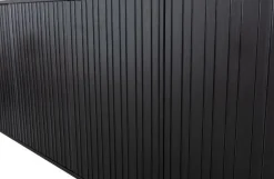 Woood New Gravure Dressoir 200 Cm Grenen Zwart