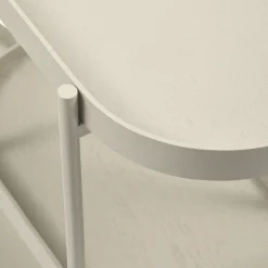 Woood Noan Sidetable Hout/Metaal Antique Beige