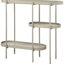 Woood Noan Sidetable Hout/Metaal Antique Beige