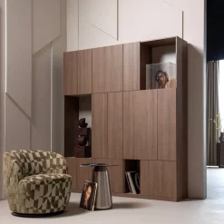 Woood Opbergkast Build Eiken Decor Bruin 80cm