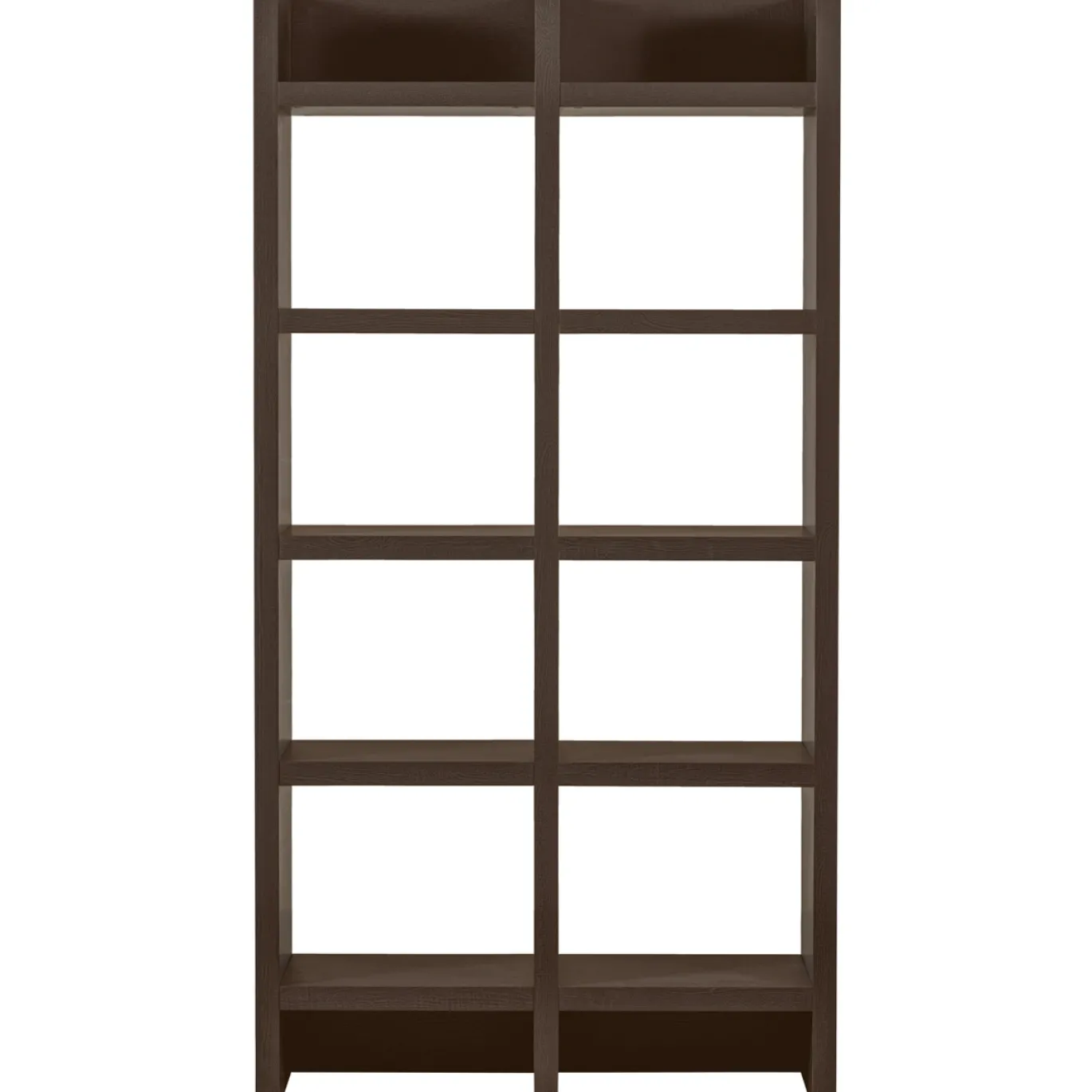 Woood Open Kast Timo Donkerbruin 100x195cm