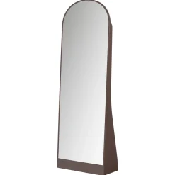 Woood Passpiegel Solari Hoogglans Donkerbruin 175x60cm