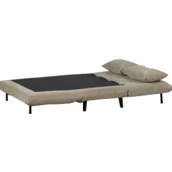 Woood 1-persoons Slaapbank Xem Velvet Naturel