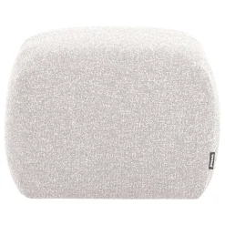 Woood Poef Mojo Base Bouclé Ecru Melange