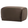Woood Poef Mojo Base Velvet Bruin