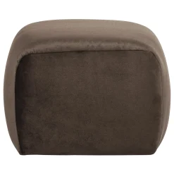 Woood Poef Mojo Base Velvet Bruin