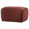 Woood Poef Mojo Base Velvet Kastanjebruin