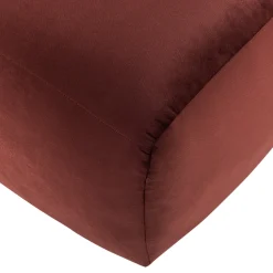 Woood Poef Mojo Base Velvet Kastanjebruin