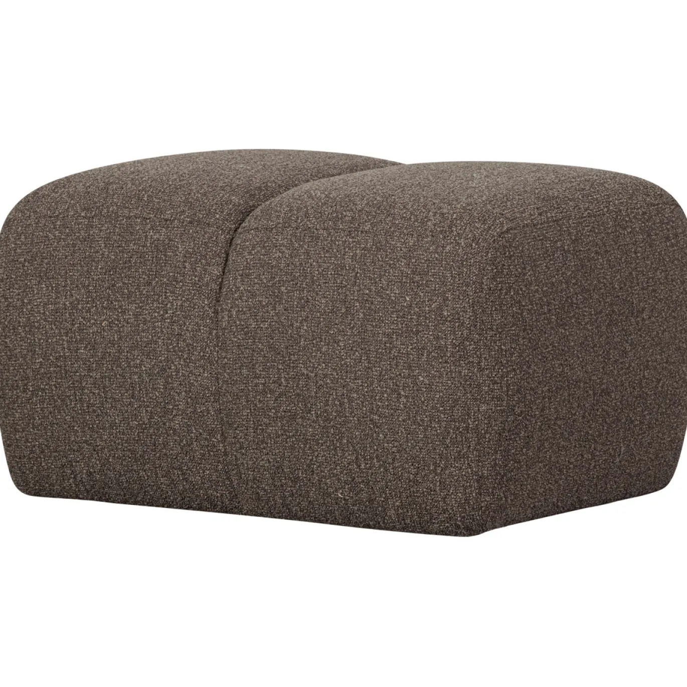 Woood Poef Mojo Bouclé Bruin
