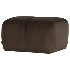 Woood Poef Mojo Velvet Bruin