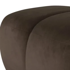 Woood Poef Mojo Velvet Bruin