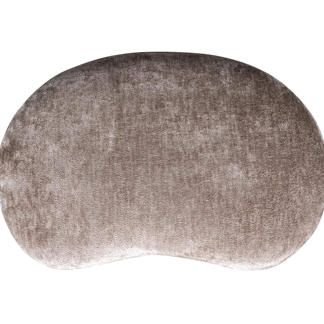 Woood Poef Popular Organisch Taupe