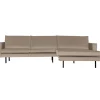 Woood Rodeo Chaise Longue Rechts Velvet Khaki