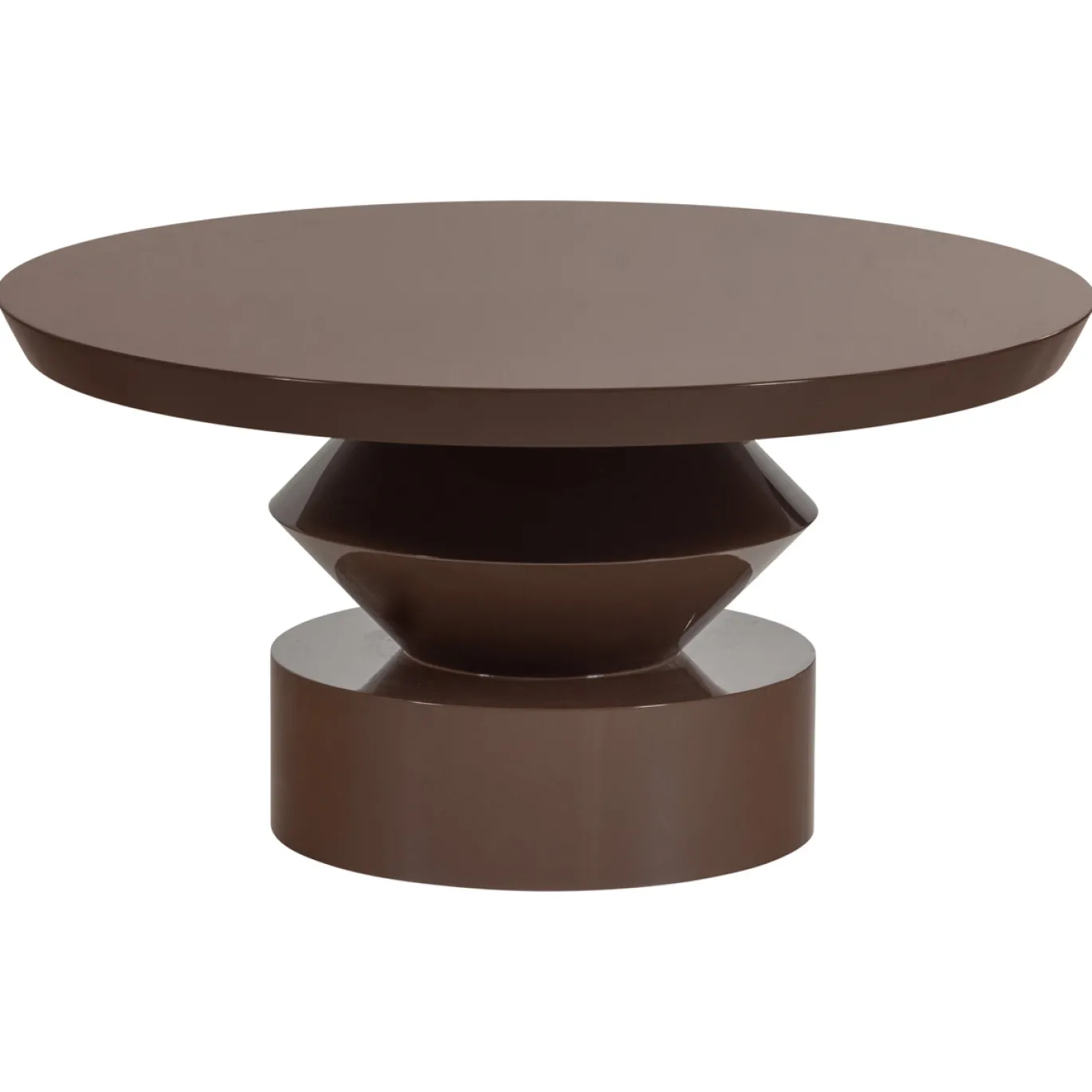 Woood Salontafel Auren Hoogglans Bruin