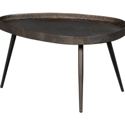 Woood Salontafel Crude Brons Set van 2