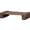 Woood Salontafel Cuno Laag Hout Donkerbruin