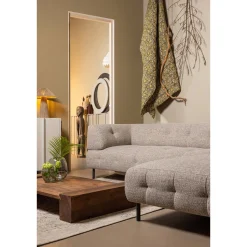Woood Salontafel Cuno Laag Hout Donkerbruin
