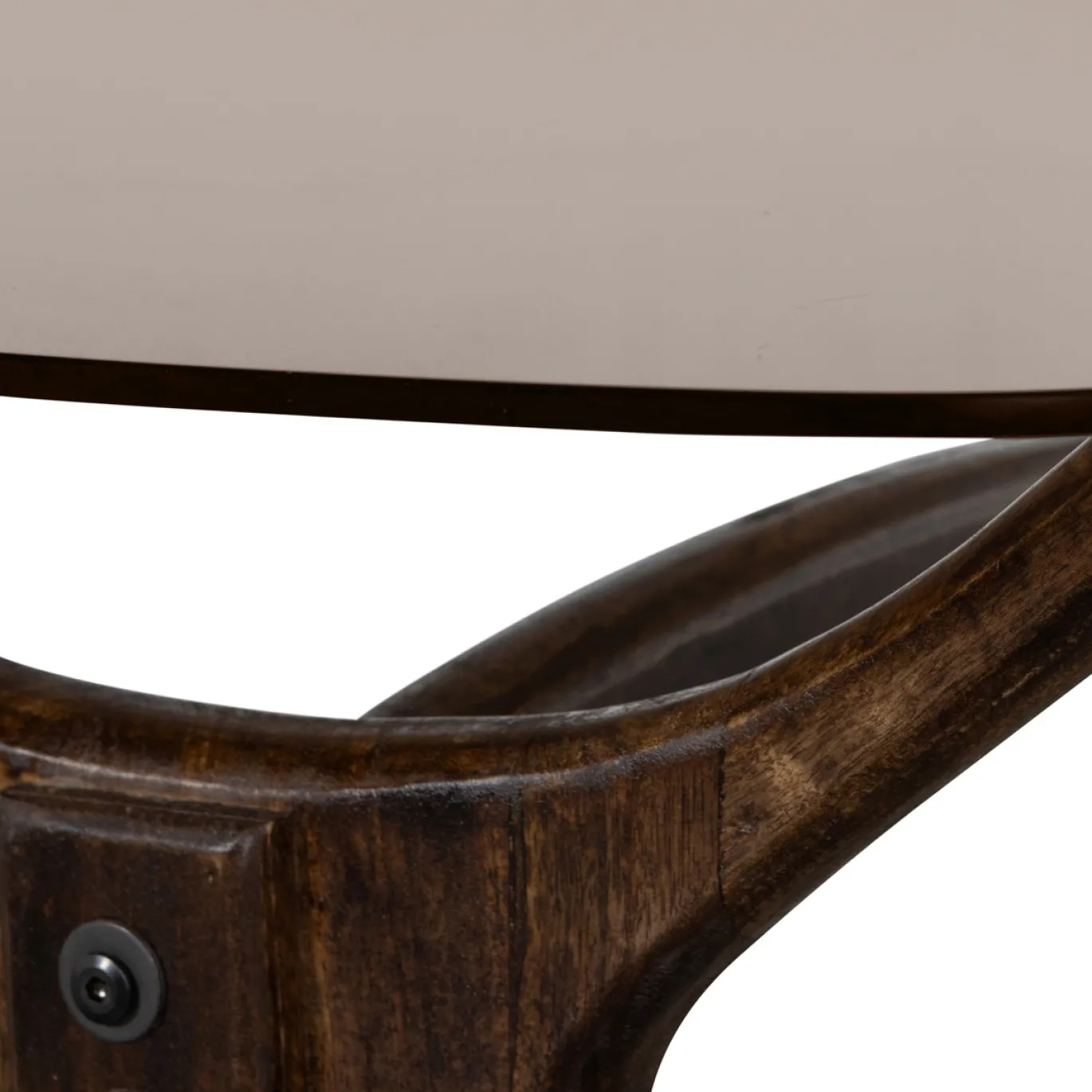 Woood Salontafel Flash Glas/Walnoot