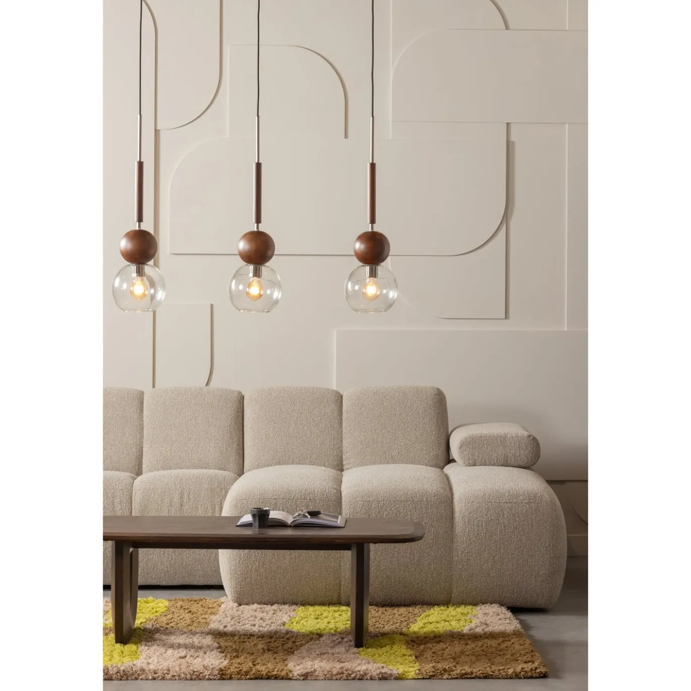 Woood Salontafel Frequent Walnoot 120cm