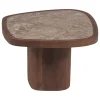 Woood Salontafel Granu Marmer/Mangohout Bruin