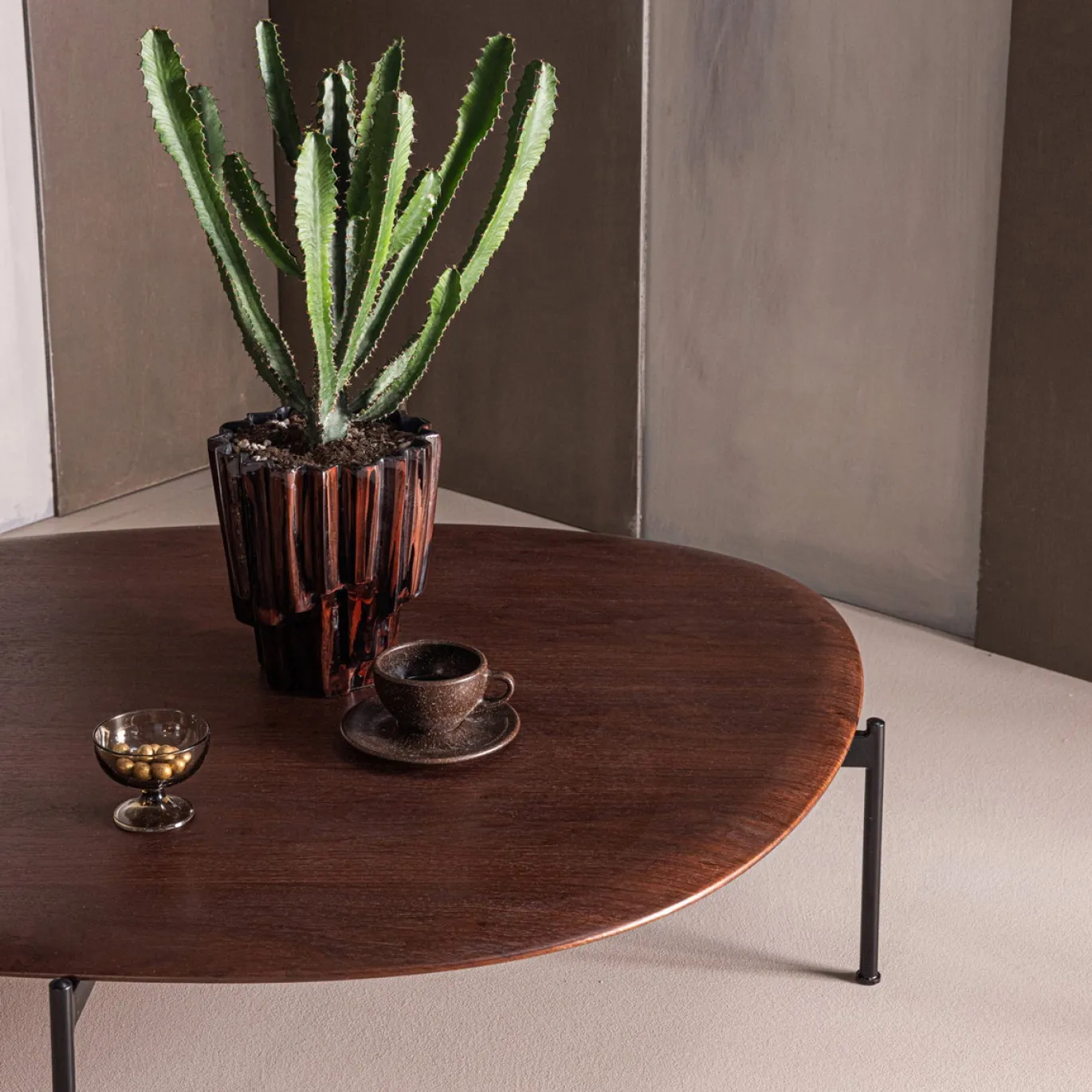 Woood Salontafel Kota 26x121x79cm Mdf/fineer Bruin