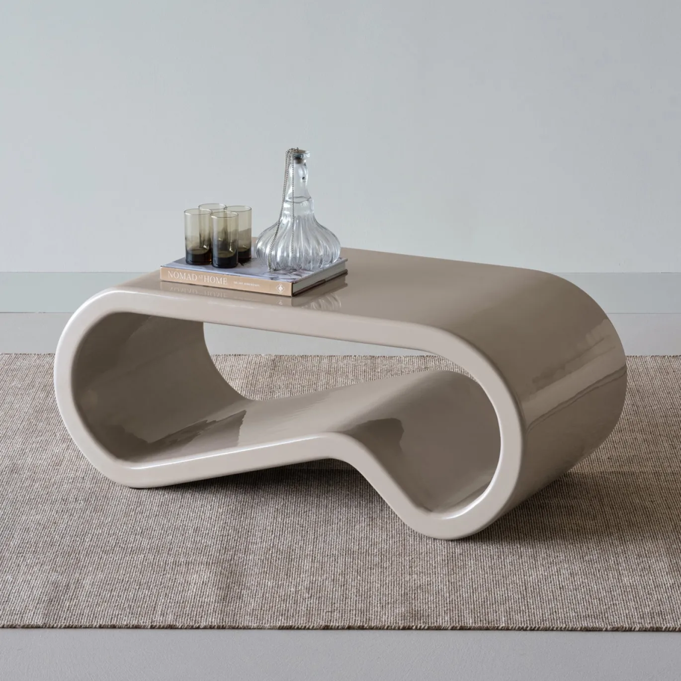 Woood Salontafel Moss Hout Zand