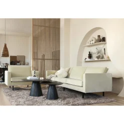 Woood Salontafel Posture Hout Zwart Ø120cm