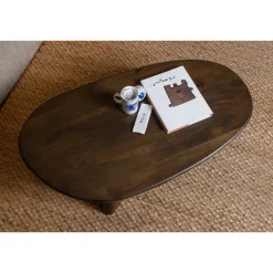 Woood Salontafel Roundly Walnoot