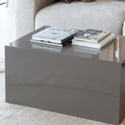 Woood Salontafel Savo MDF Hoogglans Mokkabruin