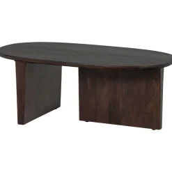 Woood Salontafel Seam Mangohout Donkerbruin