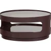 Woood Salontafel Sero Metaal Glas Bruin