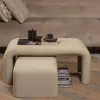 Woood Salontafel Stani Betonlook Set van 2