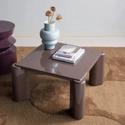 Woood Salontafel Tiven Hoogglans Donkerbruin