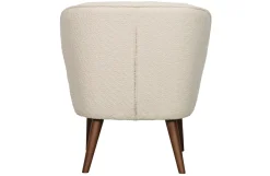 Woood Sara Fauteuil Bouclé Creme