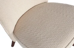 Woood Sara Fauteuil Bouclé Creme