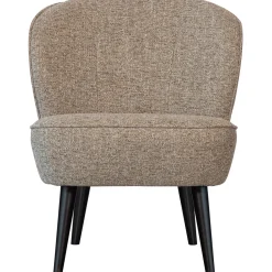 Woood Sara Fauteuil Geweven Stof Naturel Melange