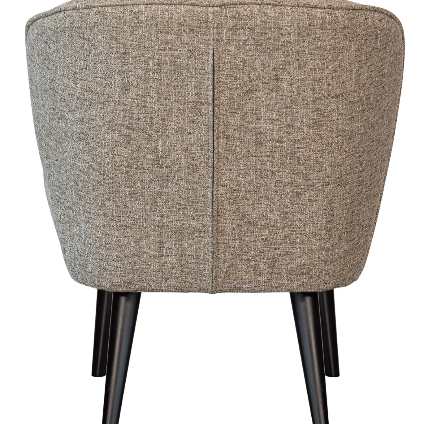 Woood Sara Fauteuil Geweven Stof Naturel Melange