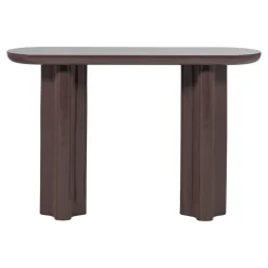 Woood Sidetable Evara Hout Hoogglans Donkerbruin