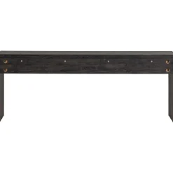 Woood Sidetable Maan Mdf Donkerbruin