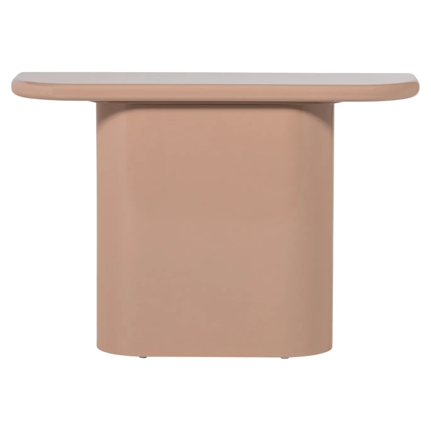 Woood Sidetable Nocta Hout Hoogglans Lichtroze