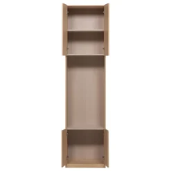 Woood Smalle Half Open Kast Build Eiken Decor Naturel 54cm