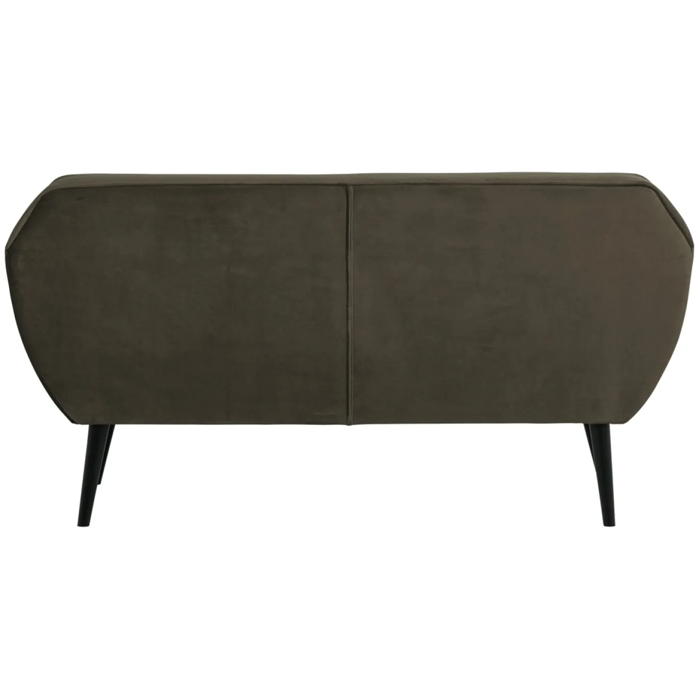 Woood Sofa Rocco Fluweel Warmgroen 150cm