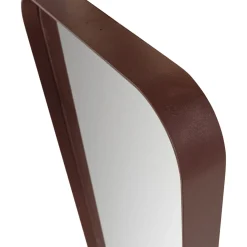 Woood Spiegel Doutzen Metaal Bordeauxrood 170x40cm