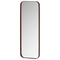Woood Spiegel Doutzen Metaal Bordeauxrood 110x40cm