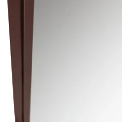 Woood Spiegel Doutzen Metaal Bordeauxrood 110x40cm