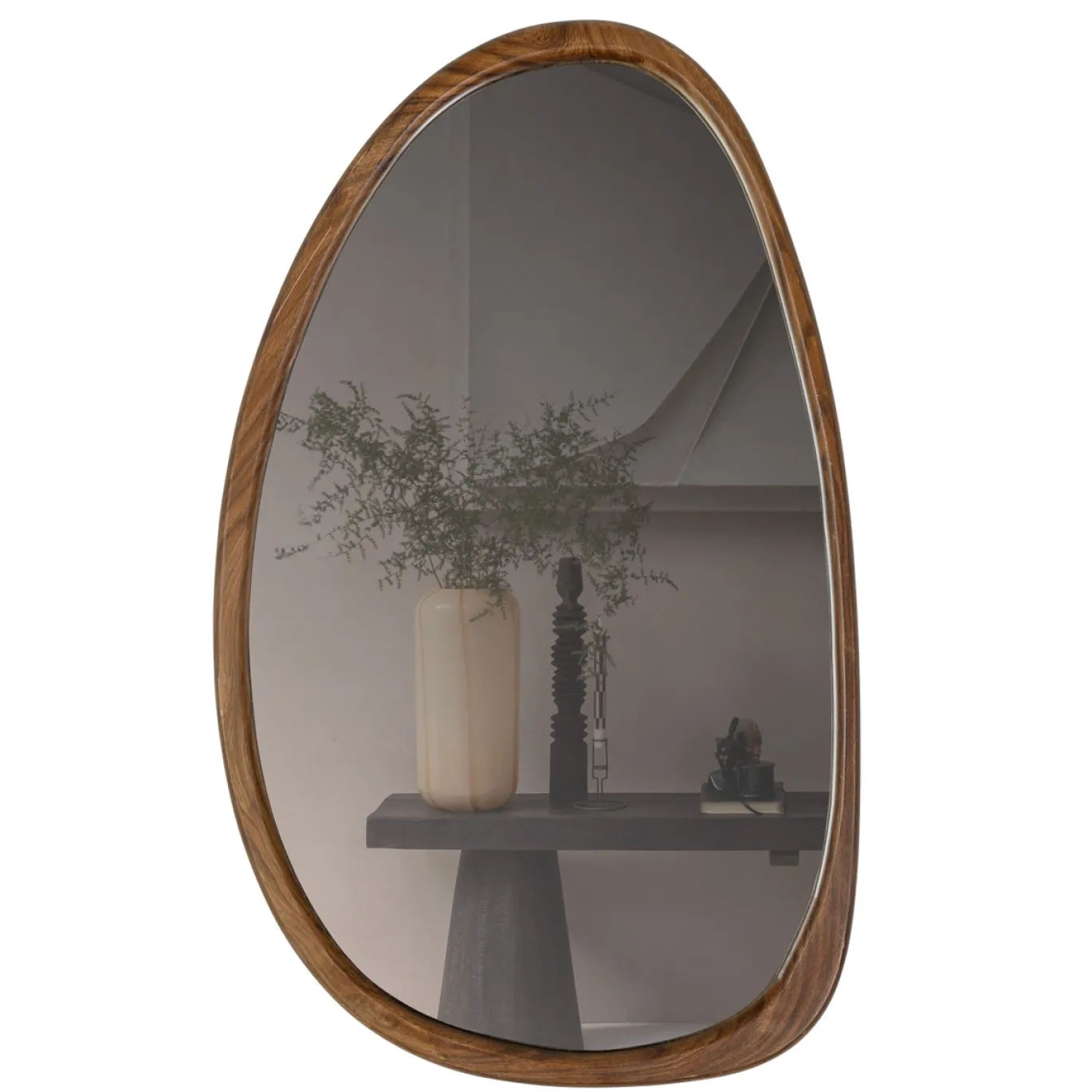 Woood Spiegel Leif Hout Naturel 64x38cm