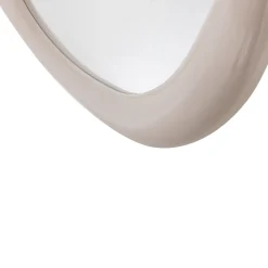 Woood Spiegel Norea 90x90cm Hout Hoogglans Zand