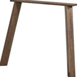 Woood 4-standen Poot Haarlem Eiken Cashmere Bruin Set van 2